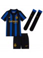 Otroški Nogometna dresi replika Inter Milan Lautaro Martinez #10 Domači 2026-27 Kratek rokav (+ hlače)